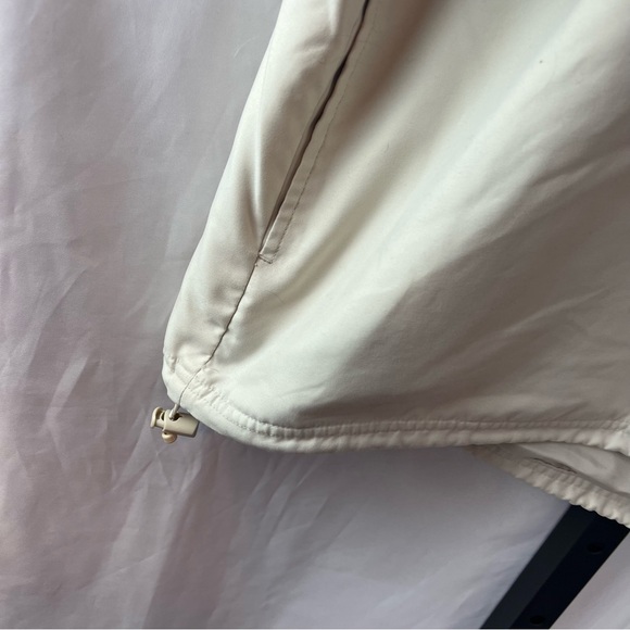 Callaway Half Zip Short Sleeve Men's Jacket Cream Color, size Large - Picture 3 of 8